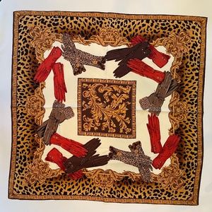 Silk scarf square